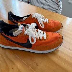 Nike Vibrant Orange and Black Running Shoes